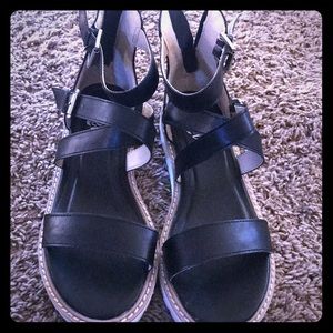 Black Revel gladiator sandals